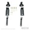 Westin Automotive 99-13 SILVERADO/SIERRA 1500 EXT CAB/99-14 2500/3500HD EXT CAB POL PLAT OVAL STEP BAR 21-1680 - alternate 5
